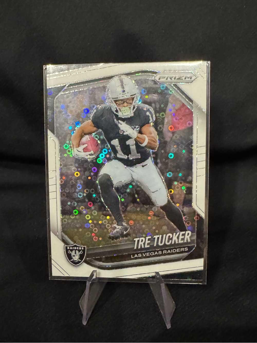 🔥 2025 Tre Tucker Panini Prizm white Disco Prizm